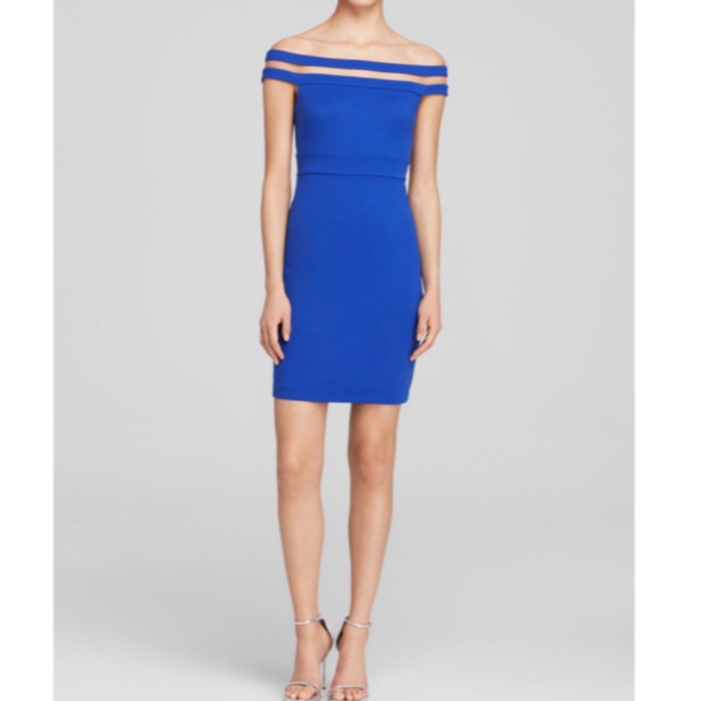 Bailey 44 Off-the-Shoulder Cocktail Dress